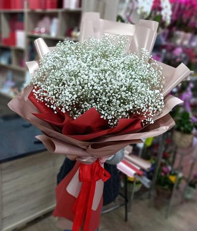 Букет цветов из: Гипсофила в Выкопанке